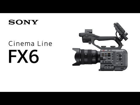 Sony FX6 Full-Frame Cinema Camera (Body Only) ILME-FX6V B&H