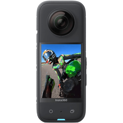 Insta360 X3: Waterproof 360 Action Camera with 12'' 48MP Sensors, 5.7K HDR  Video, 72MP Photo, 2.29'' Touchscreen, AI Editing, 4K Single-Lens, Bundle