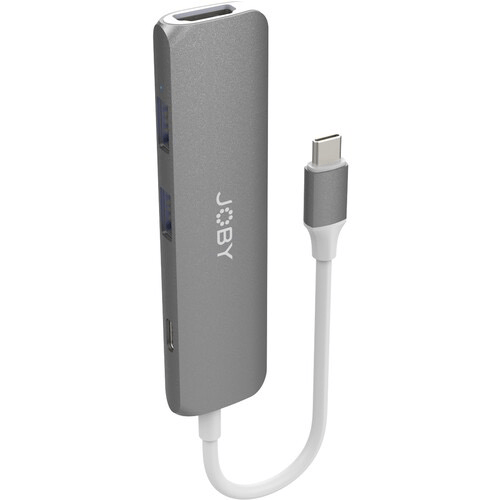 Shop JOBY 4-In-1 USB Type-C HDMI/USB Hub by Joby at B&C Camera