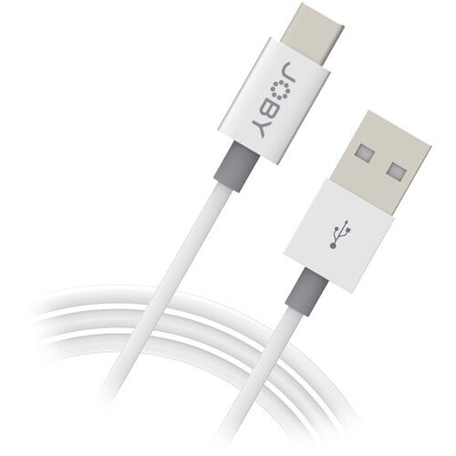 Shop JOBY Charge & Sync USB Type-A to USB Type-C Cable (3.9', White) by Joby at B&C Camera