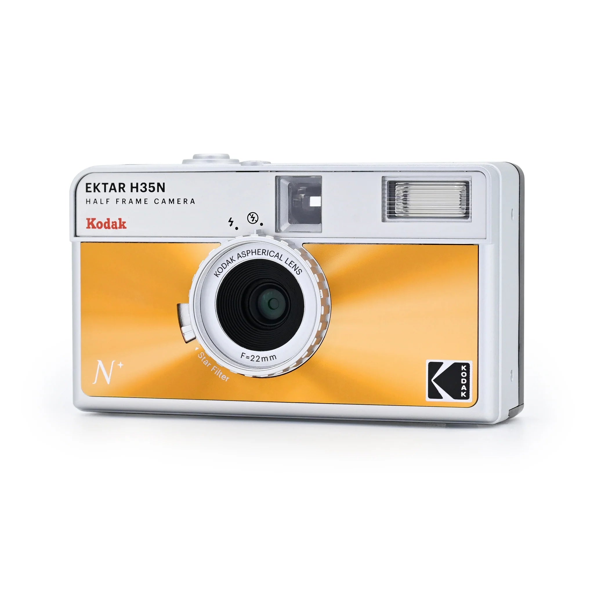 Kodak Ektar H35N 1/2 Frame Film Camera (Glazed Orange) - B&C Camera