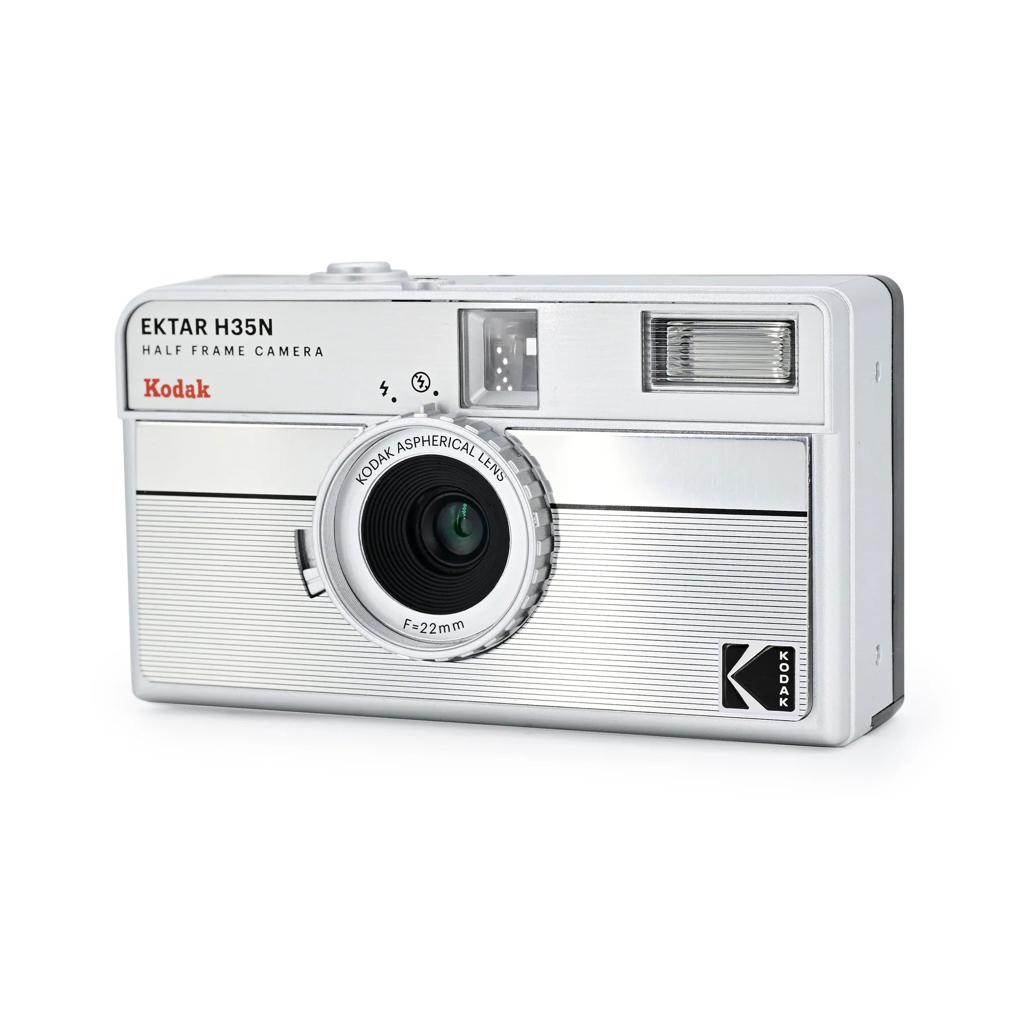 Kodak Ektar H35N 1/2 Frame Film Camera (Striped Silver) - B&C Camera