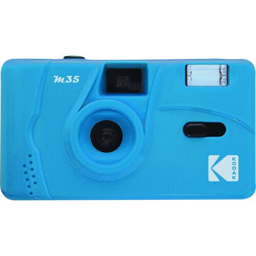 Kodak M35 35mm Film Camera with Flash (Cerulena Blue) - B&C Camera