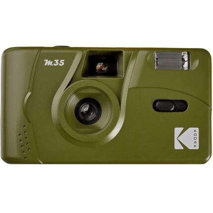 Shop Kodak M35 35mm Film Camera with Flash (Olive Green) by Kodak at B&C Camera