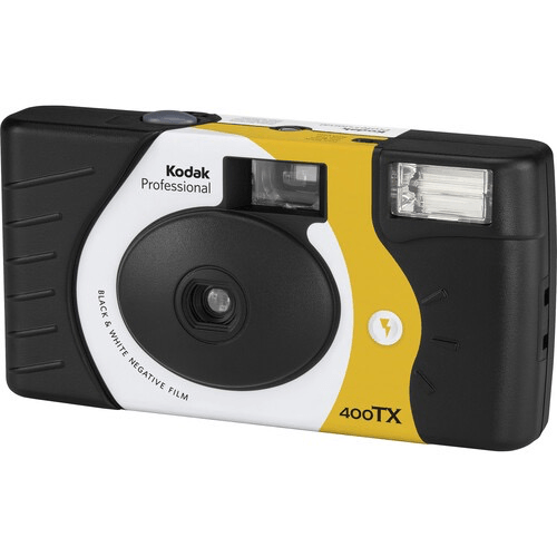 Shop Kodak Tri-X 400 Single-Use Flash Camera (27 Exposures) by Kodak at B&C Camera