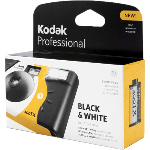 Shop Kodak Tri-X 400 Single-Use Flash Camera (27 Exposures) by Kodak at B&C Camera