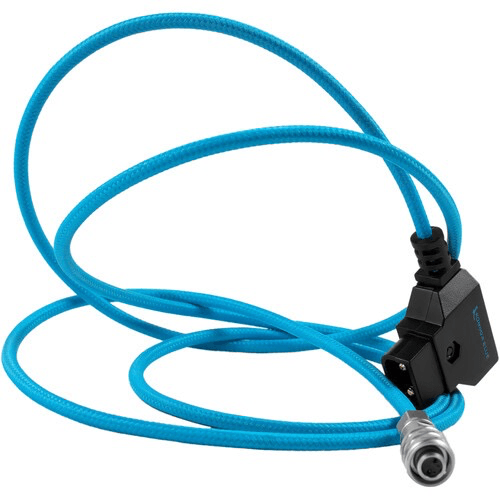 Shop Kondor Blue D-Tap to 2-Pin Power Cable for BMPCC 6K/4K (Blue, 48") by KONDOR BLUE at B&C Camera