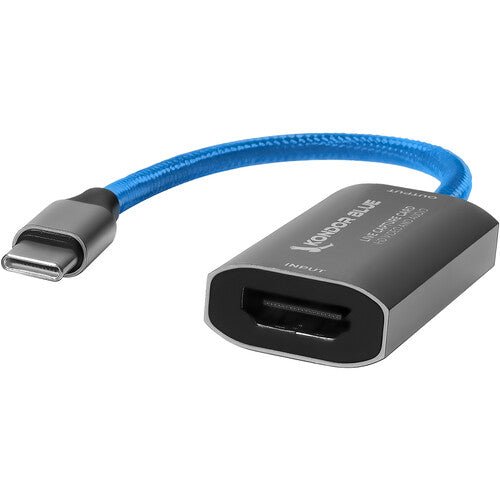 Kondor Blue HDMI to USB-C Capture Card for Live Streaming Video & Audi