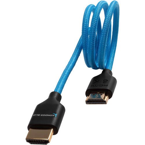 Kondor Blue Hight-Speed HDMI Cable (2’, Blue) - B&C Camera