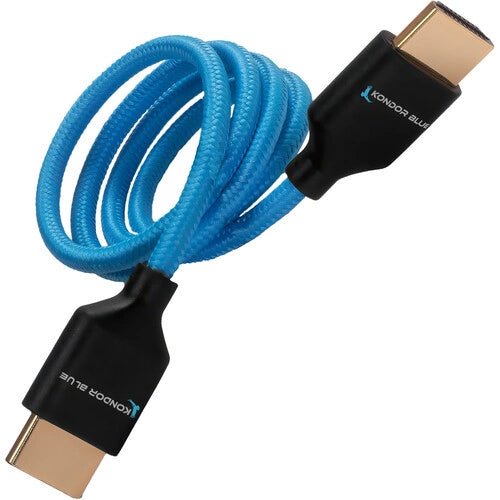 Kondor Blue Hight-Speed HDMI Cable (2’, Blue) - B&C Camera