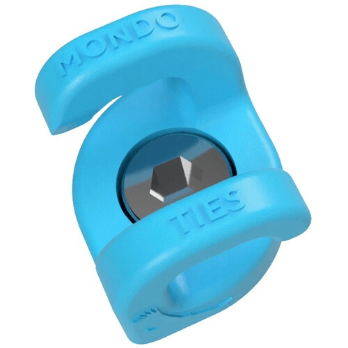 Kondor Blue Mondo Ties Cable Management Clips Complete Collection - B&C Camera