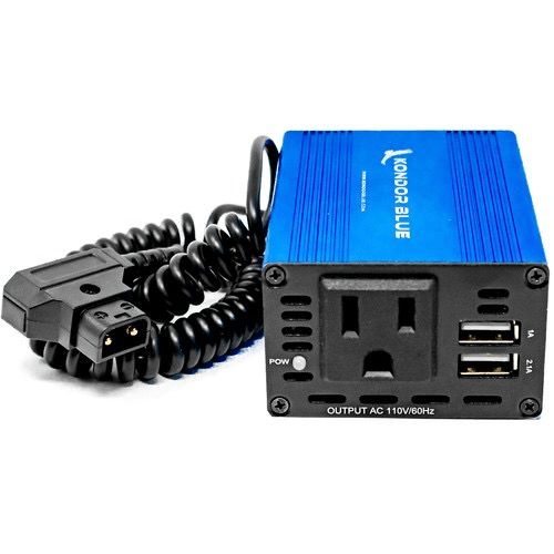 Shop Kondor Blue SPARK 150 D-Tap to AC Power Inverter Wall Plug by KONDOR BLUE at B&C Camera