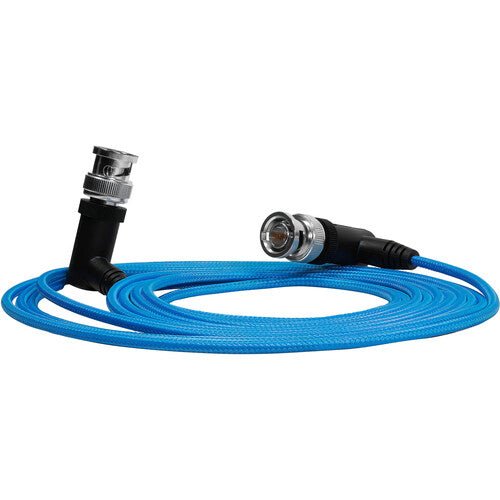Kondor Blue Ultra-Thin 6G-SDI Right-Angle BNC Cable (10’) - B&C Camera
