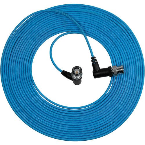 Kondor Blue Ultra-Thin 6G-SDI Right-Angle BNC Cable (25’) - B&C Camera