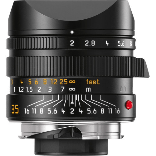 Shop Leica APO-Summicron-M 35mm f/2 ASPH. Lens (Black) by Leica at B&C Camera