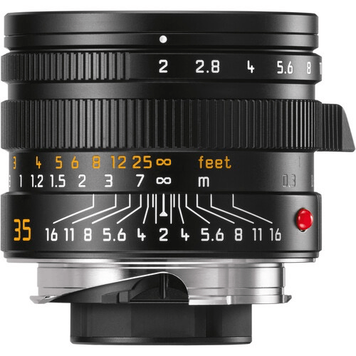 Shop Leica APO-Summicron-M 35mm f/2 ASPH. Lens (Black) by Leica at B&C Camera