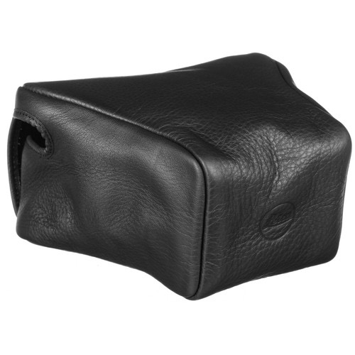 Shop Leica Leather Pouch (Long, Black) by Leica at B&C Camera