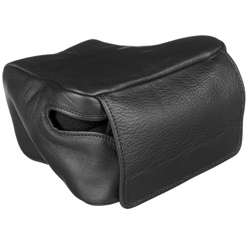 Shop Leica Leather Pouch (Long, Black) by Leica at B&C Camera