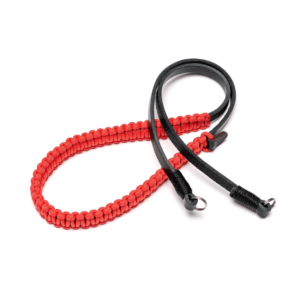 Shop Leica Paracord Strap - Red/Black 100CM by Cooph at B&C Camera