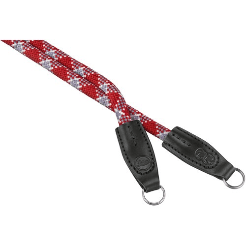 Shop Leica Rope Strap - Red check 126cm by Cooph at B&C Camera