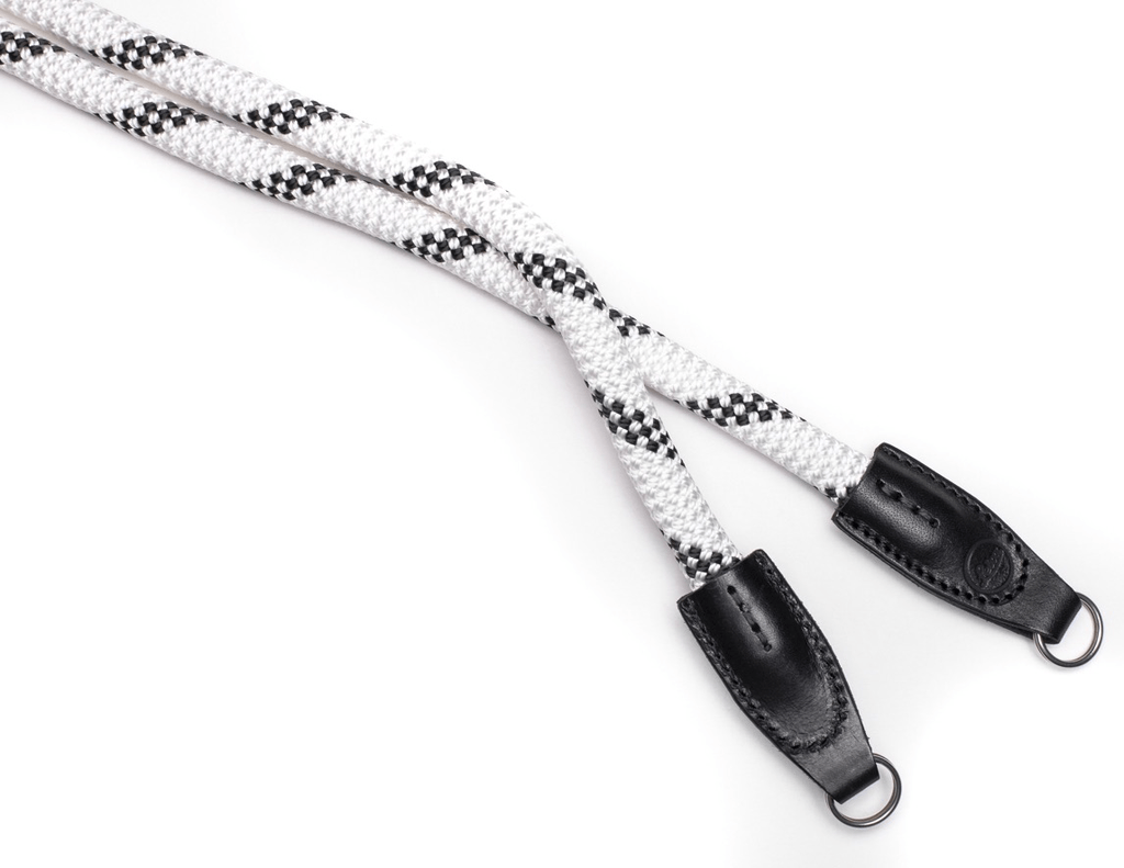 Shop Leica Rope Strap, white and black, 126 cm by Leica at B&C Camera