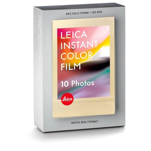Leica SOFORT Neo Gold Color Film Pack (10 Exposures) - B&C Camera