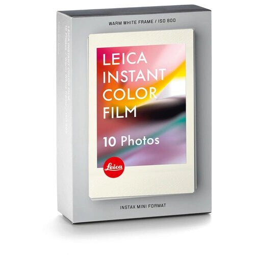 Leica SOFORT Warm White Color Film Pack (10 Exposures) - B&C Camera