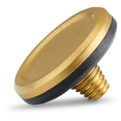 Leica Soft Release Button (Brass, Blasted Finish) - B&C Camera