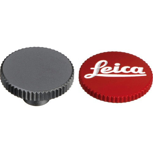 Shop Leica Soft Release Button for M-System Cameras - 12mm, Red “Leica” by Leica at B&C Camera