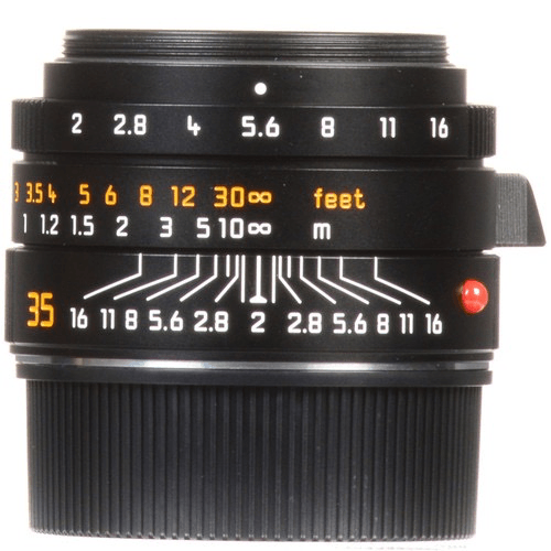 Shop Leica Summicron-M 35mm f/2 ASPH Lens (Black) by Leica at B&C Camera