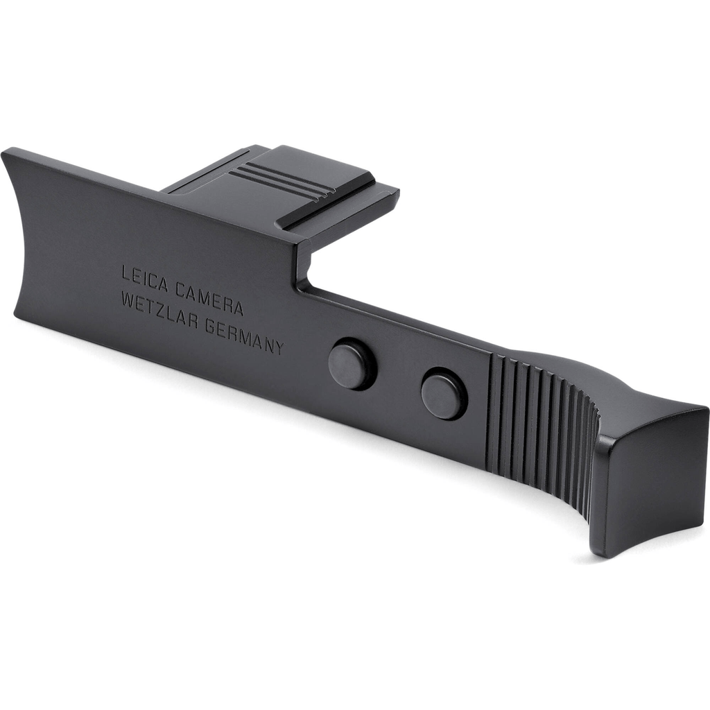 Leica Thumb Support Q3 (Aluminum, Black) - B&C Camera