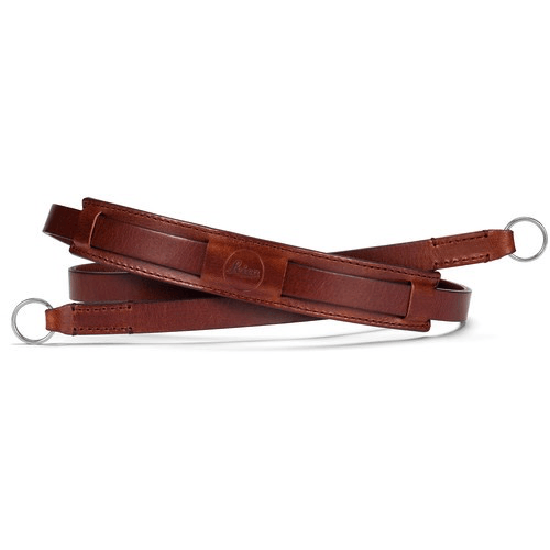 Shop Leica Vintage Leather Neck Strap (Brown) by Leica at B&C Camera
