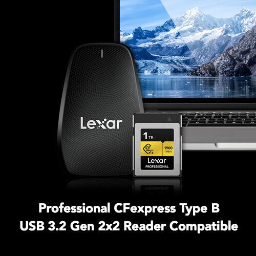 Lexar 1TB Professional CFexpress Type B Card GOLD Series - B&C Camera