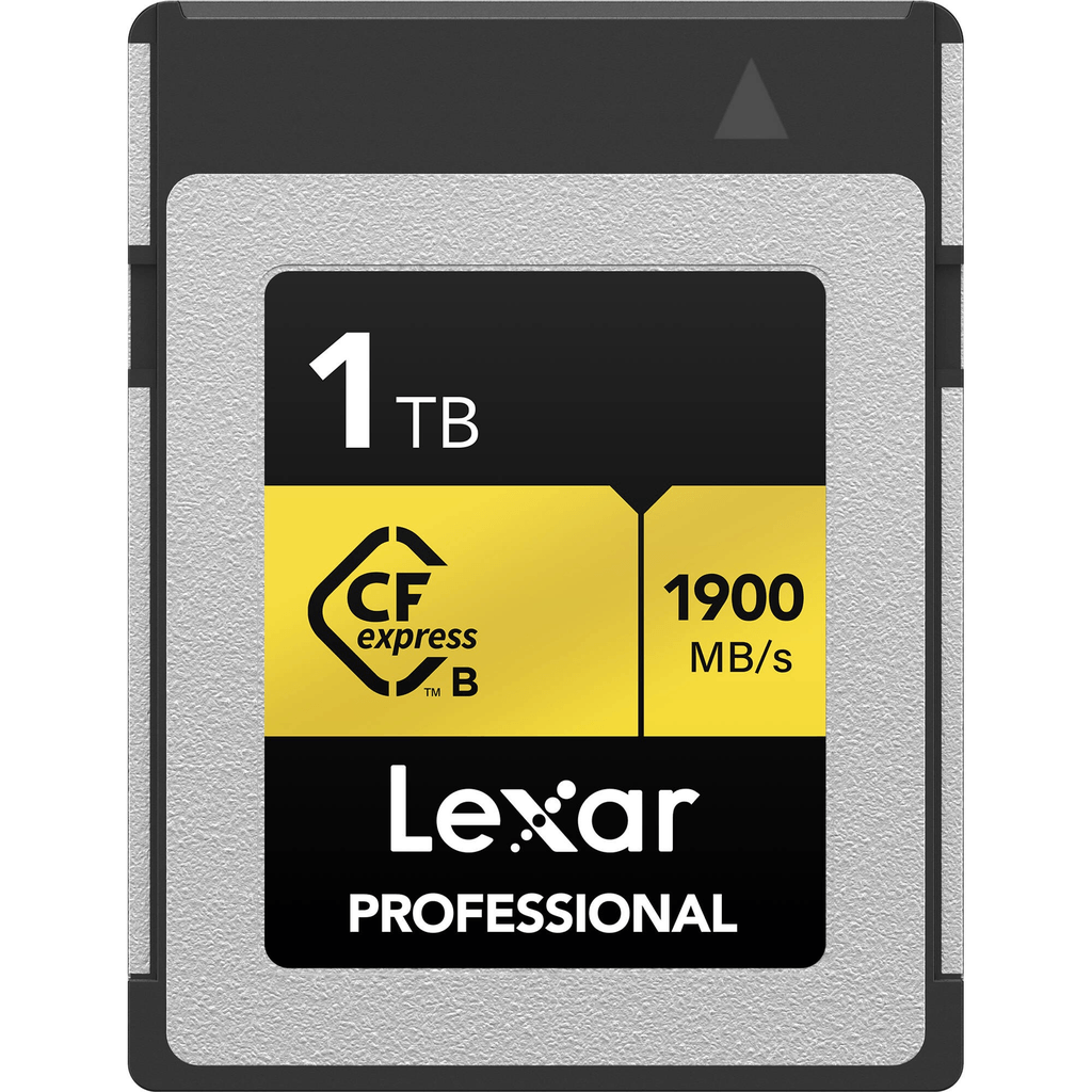 Lexar 1TB Professional CFexpress Type B Card GOLD Series - B&C Camera