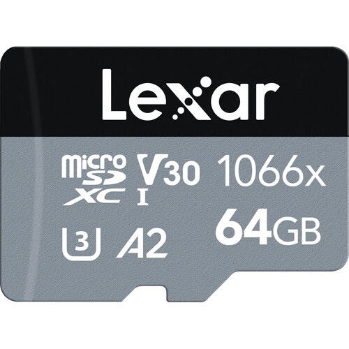 Shop Lexar 64GB 1066X MICRO SDXC Memory Card by Lexar at B&C Camera