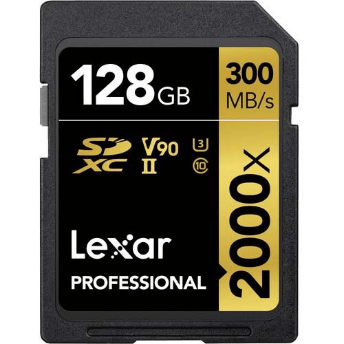 Shop Lexar Pro 128GB 2000x SDXC UHS-II Memory Card by Lexar at B&C Camera