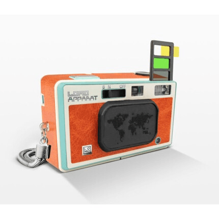 Shop LomoApparat 35MM Film Camera with 21mm Wide-angle lens - Neubau Edition by lomography at B&C Camera