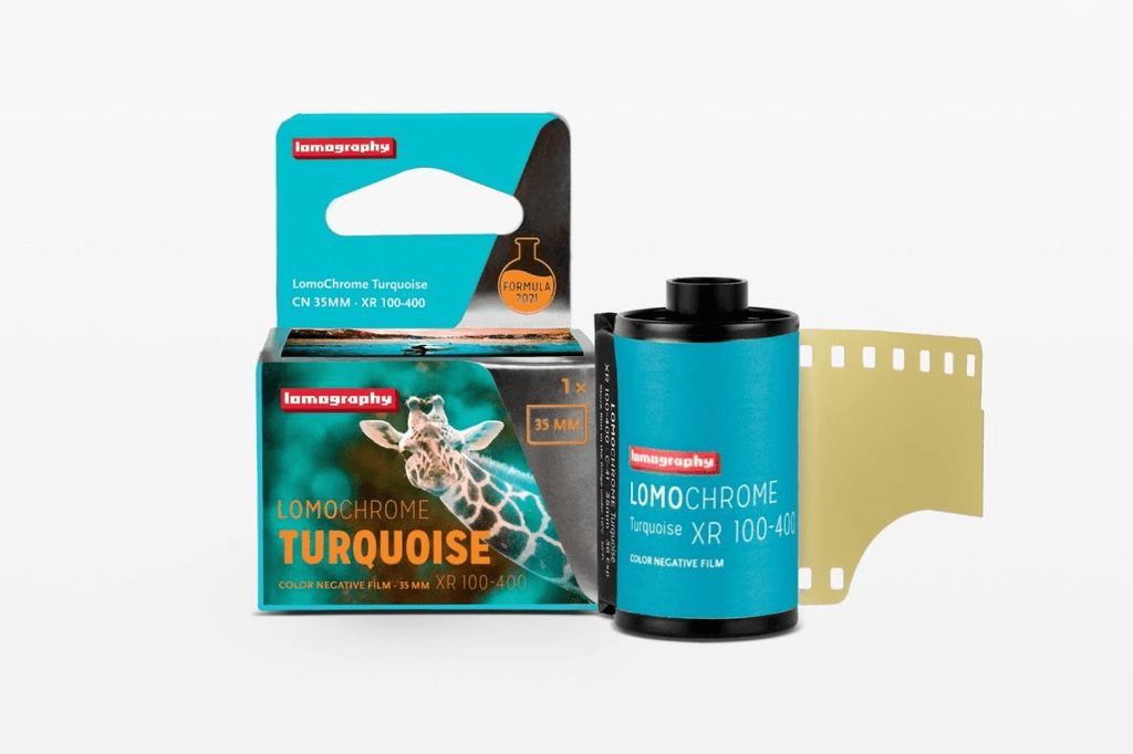 Shop LomoChrome Turquoise 35 mm ISO 100–400 by lomography at B&C Camera