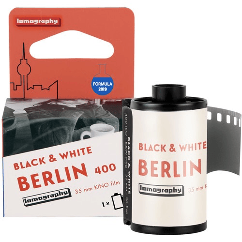 Shop LOMOGRAPHY Berlin Kino Black and White 400 ISO 35mm x 36 exp. by lomography at B&C Camera