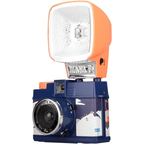 Shop Lomography Diana Mini 35mm Camera with Flash (Monte Rosa) by lomography at B&C Camera