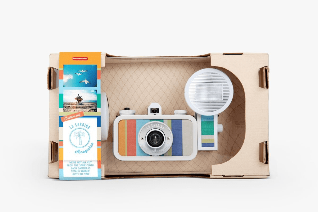 Shop Lomography La Sardina Camera & Flash Acapulco Caleta by lomography at B&C Camera