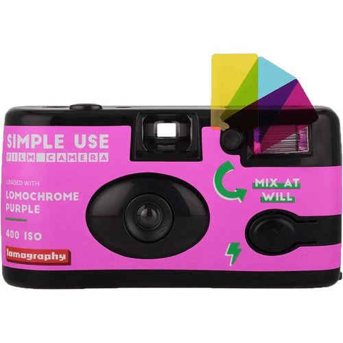 Shop Lomography LomoChrome Purple 2019 Simple Use Film Camera by lomography at B&C Camera