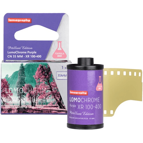 Shop Lomography LomoChrome Purple Film - Pettilant Edition (36 Exposures) by lomography at B&C Camera