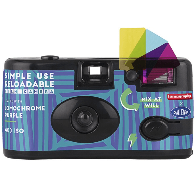 Shop Lomography Simple Use Film Camera Purple Challenger Edition by lomography at B&C Camera