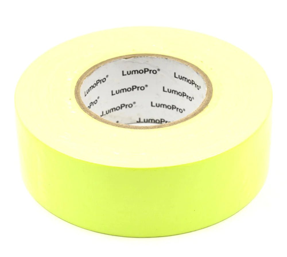 Lumopro Fluorescent Yellow 2” X 55yd Gaffer Tape - B&C Camera