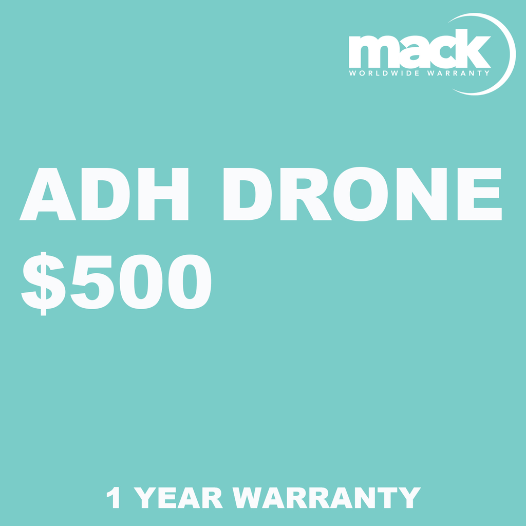 Shop MACK 1 Year Drone ADH Warranty - Under $500 by Mack Worlwide Warranty at B&C Camera