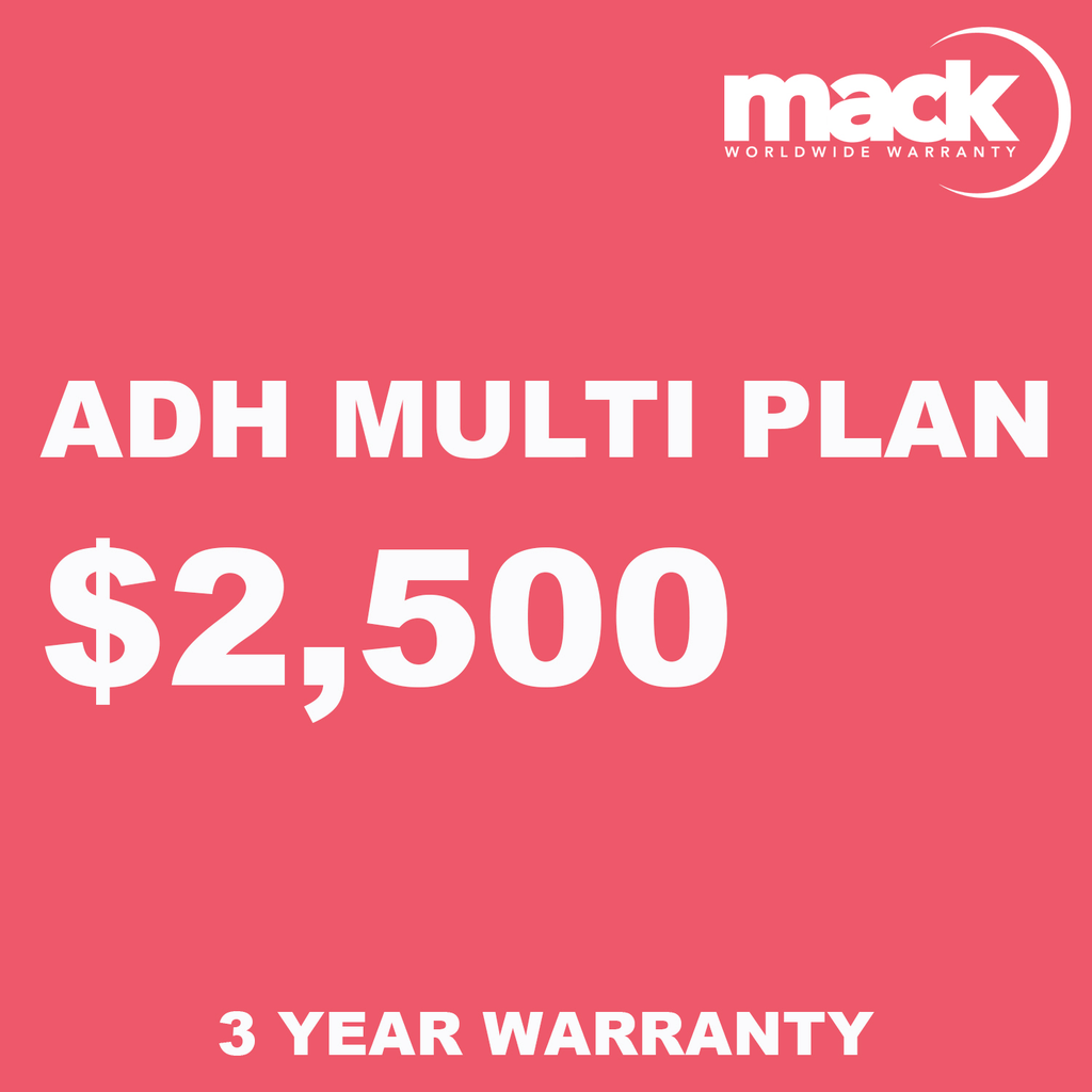 Shop MACK 3 Year ADH Multi Plan Warranty - Under $2,500 by Mack Worlwide Warranty at B&C Camera
