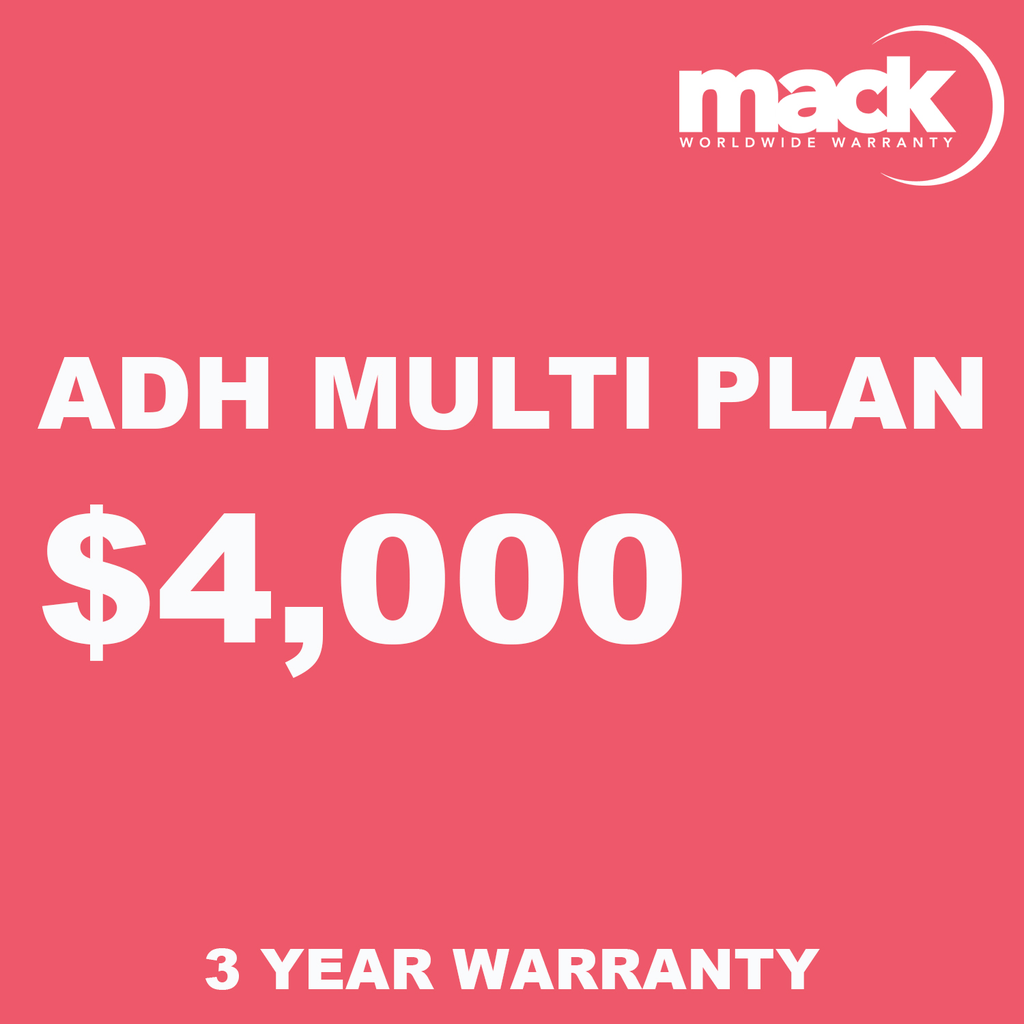 Shop MACK 3 Year ADH Multi Plan Warranty - Under $4,000 by Mack Worlwide Warranty at B&C Camera