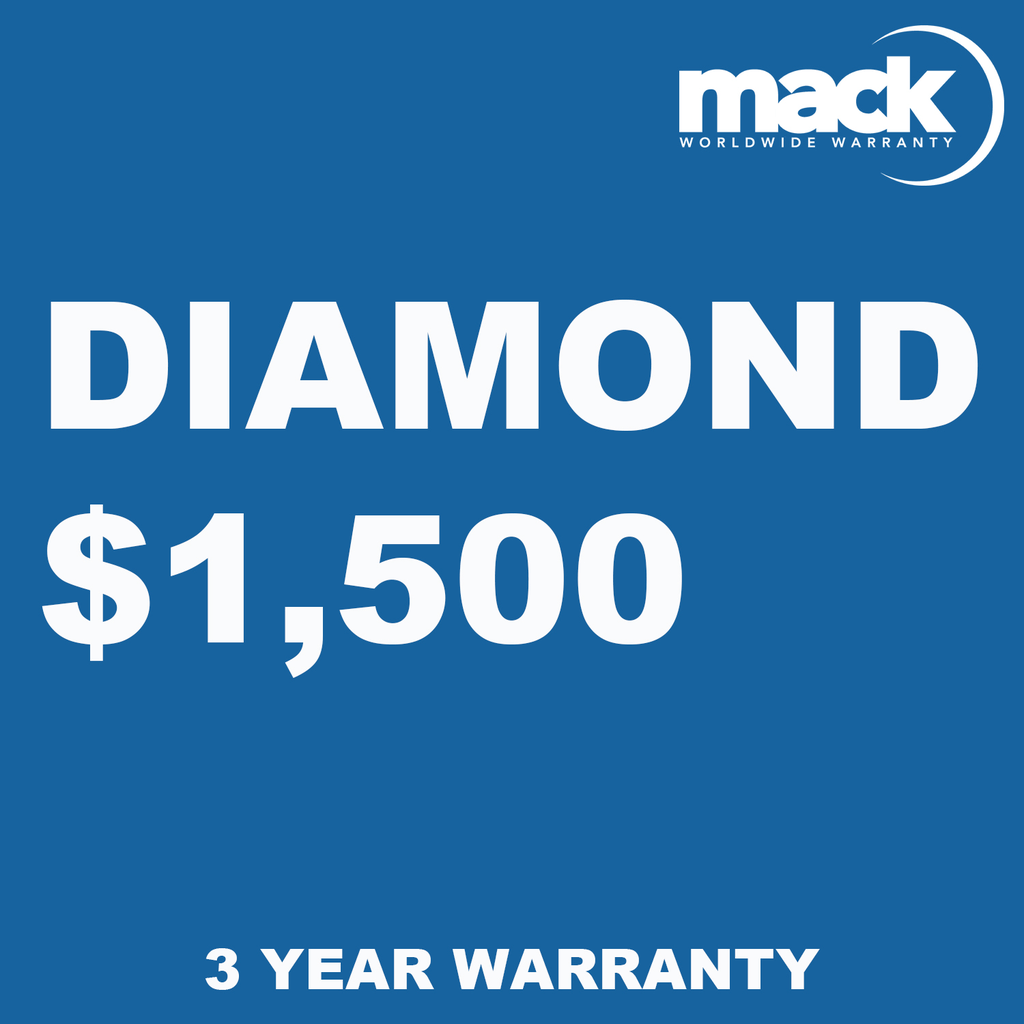 Shop MACK 3 Year Diamond Warranty - Under $1,500 by Mack Worlwide Warranty at B&C Camera