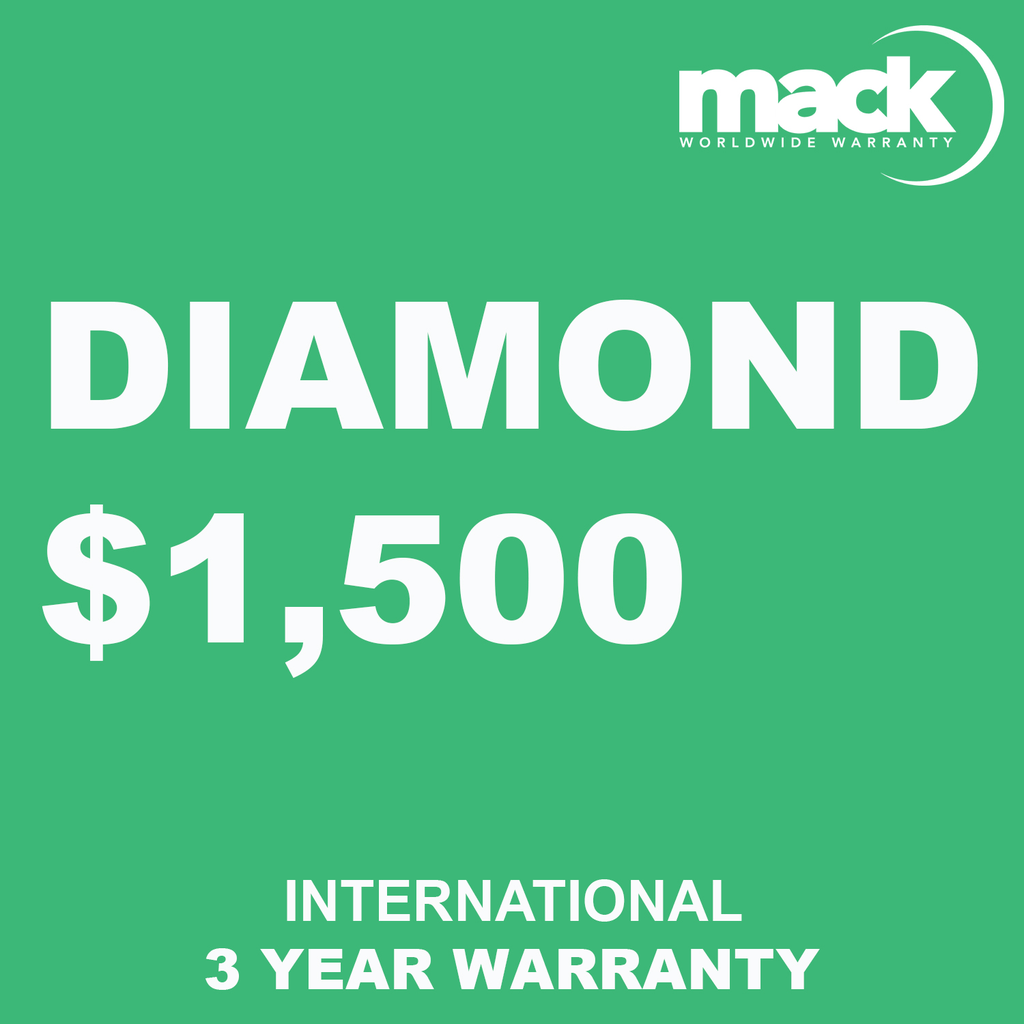 Shop MACK 3 Year Diamond Warranty - Under $1,500 (INTERNATIONAL) by Mack Worlwide Warranty at B&C Camera